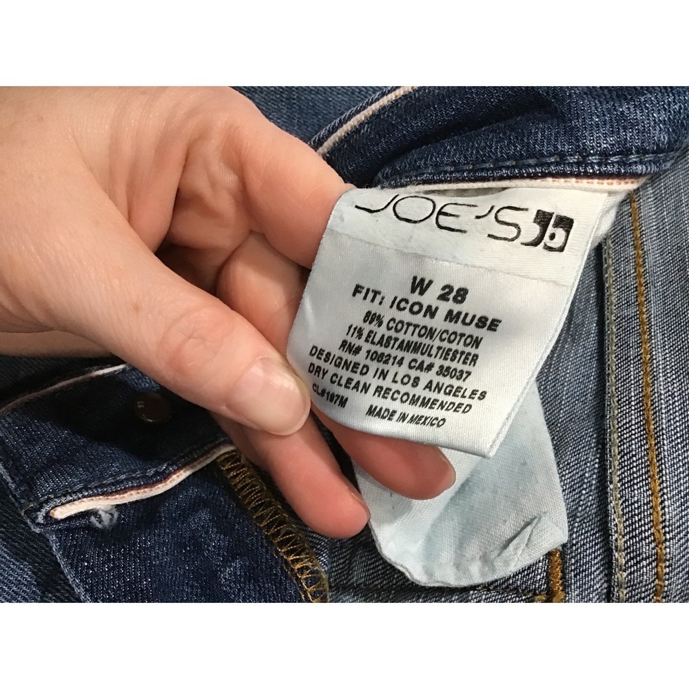Joe's Jeans Women's Bootcut Icon Muse Wash Candice Denim Jeans Size 28‎ Boho Y2K - Picture 6 of 8